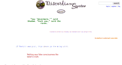 Desktop Screenshot of discordianquotes.com